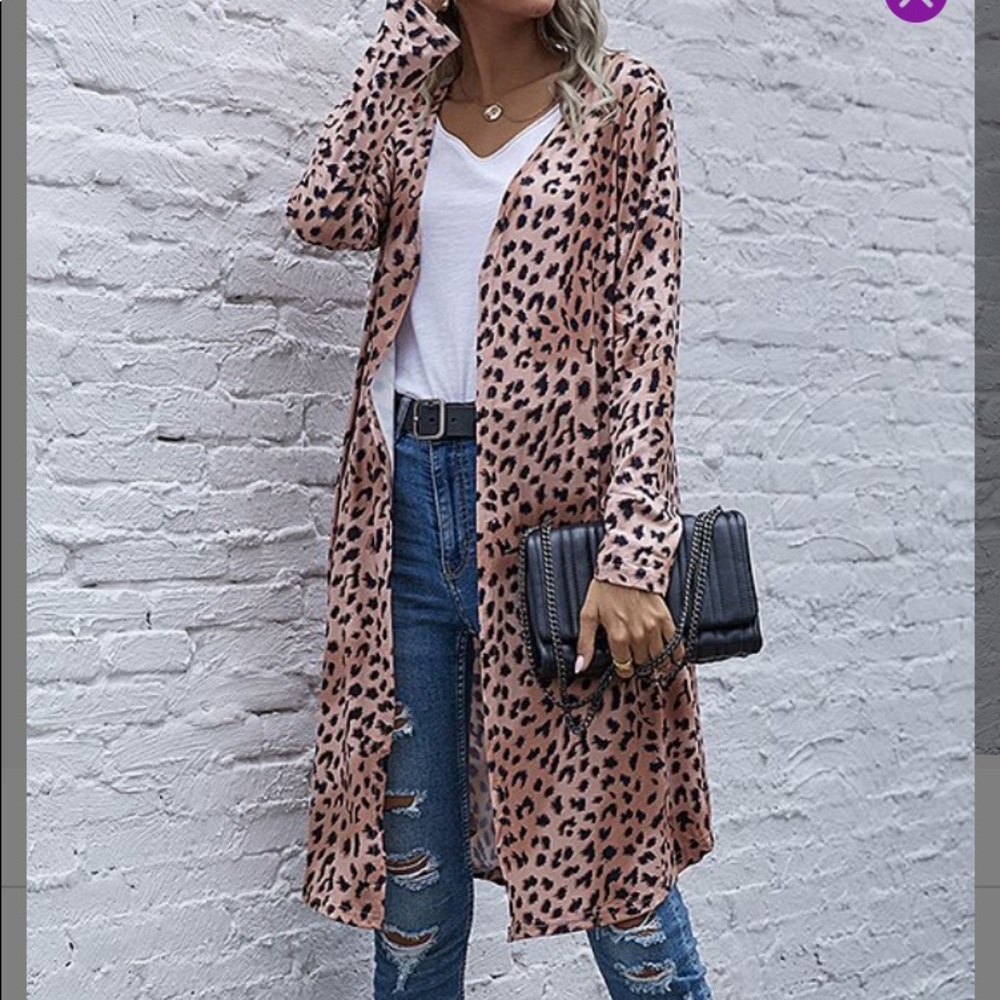 Romanticut Leopard Duster
